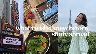 what I wish I knew before study abroad and college in 2021 !! how to study abroad in europe