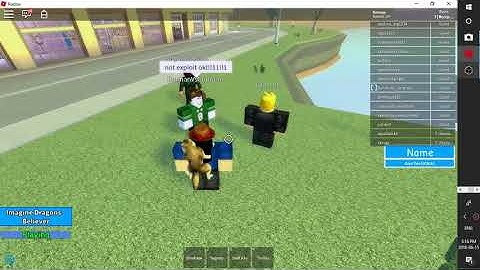 ROBLOX Hilton Hotels report for proof |  Exploiter speed hacking.