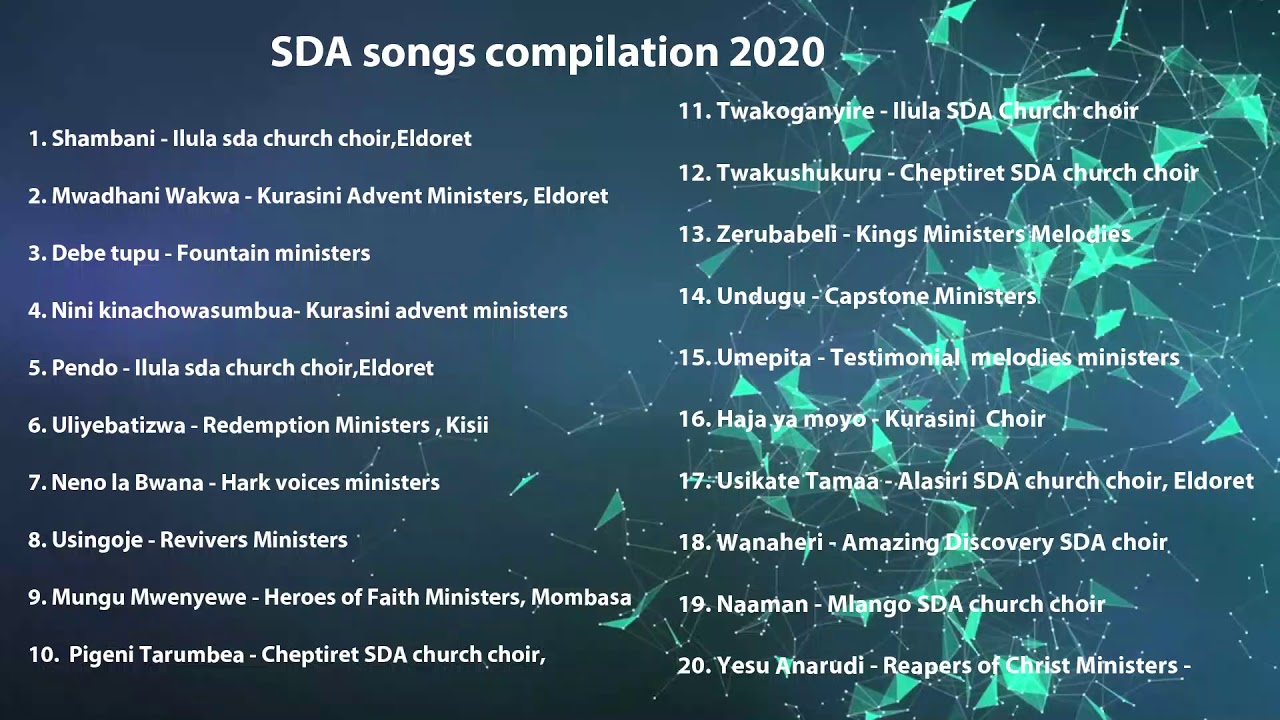 20 Latest SDA Songs Compilation 2020 YouTube 20-latest-sda-songs-compilation-2020-youtube