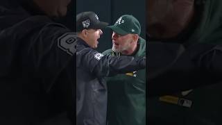 Umpire and manager get heated over PitchCom issue