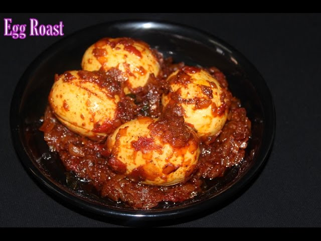 egg roast spicy masala-kerala style egg roast-mutta roast nadan style | Yummy Indian Kitchen