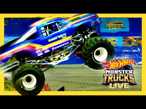 BIGGEST MONSTER TRUCK EVER BUILT!? | Monster Trucks LIVE | @HotWheels