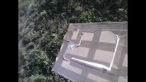 Chance 60x40cm deepseker test. Chance PI discriminating pulse induction metal detector air test