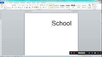 1.7 MS Word: Shadow Effect