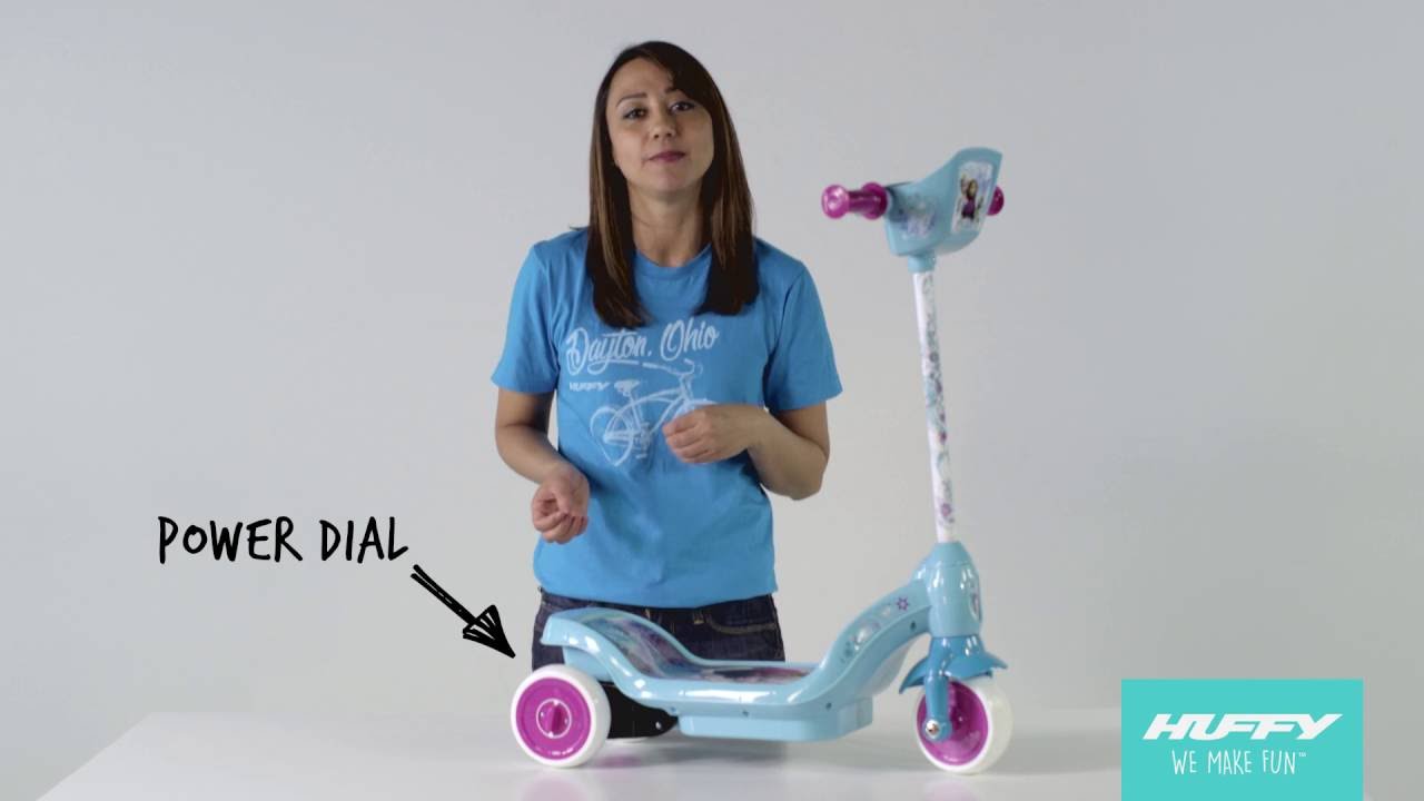 Disney Frozen 3-wheel Ride-on Electric Bubble Scooter by Huffy for sale online 