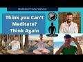 Can&#39;t Meditate? - These hacks can change that! 💜 Free Webinar on How to Meditate