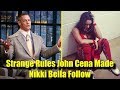 10 STRANGE Rules John Cena Made Nikki Bella FOLLOW!