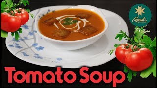 Creamy Tomato Soup Recipe | Restaurant Style