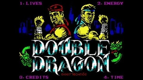 DOUBLE DRAGON 128K (2023 Edition / Amstrad CPC, MSX & C64 music / Epilogue) Walkthrough, ZX Spectrum