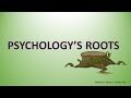 Psychology: From Ancient Philosophy to Modern Science