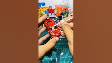 Turn 1$ hotwheels to 50$ 🔥 ! #hotwheels #diecast #hotwheelscustom #diecastcustom