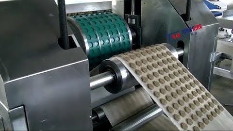 Various shapes of soft biscuit rotary moulder BCQ250 small soft biscuit forming machine