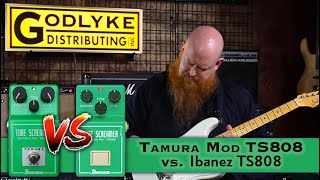 The Tamura Mod Ibanez TS808 vs a Stock Ibanez TS808