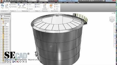 3D Modeling of Storage tank by SEG
