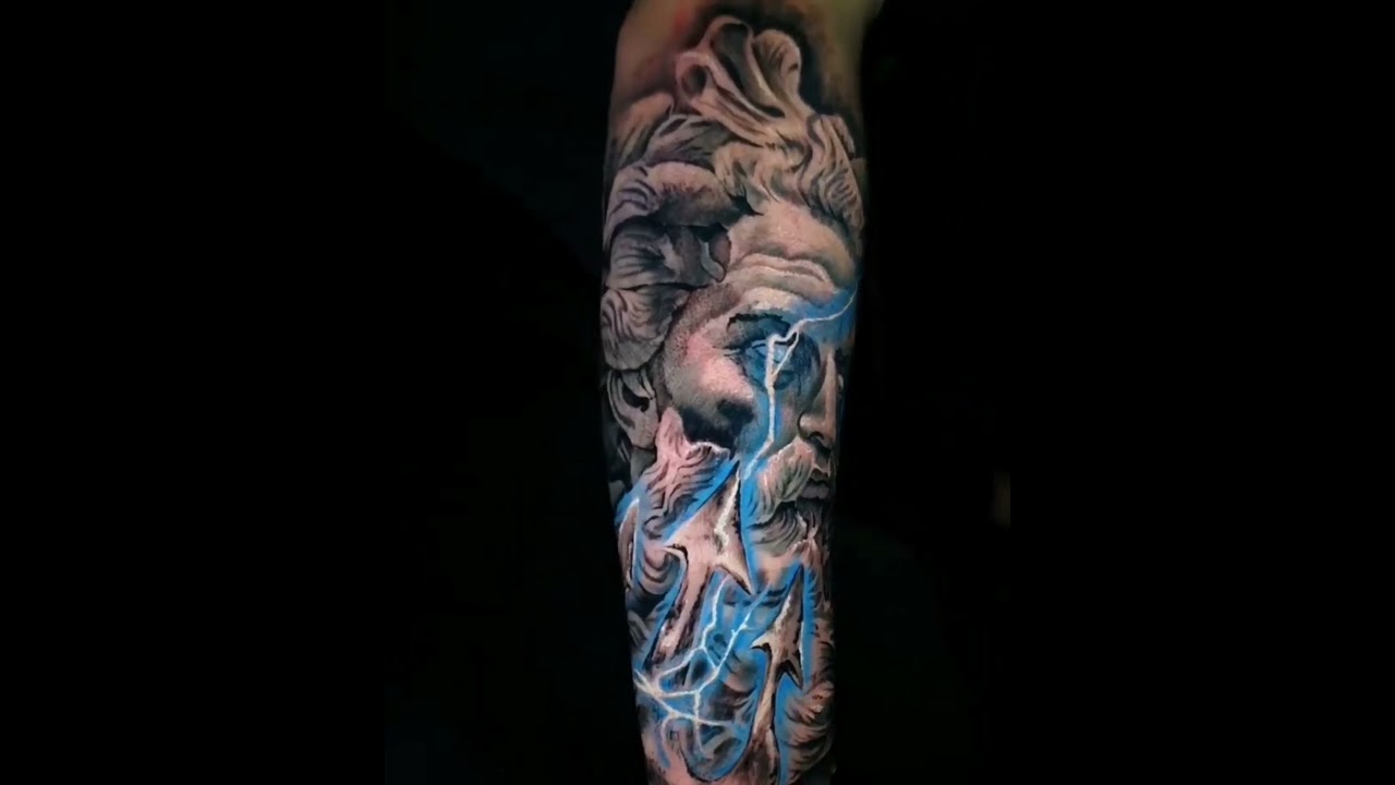 Realistic heart-shaped lightning bolt tattoo on Craiyon