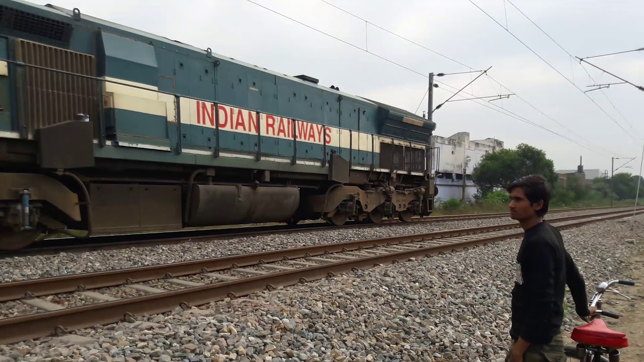 Sabarmati WDG_4 With Ambala cannt darbhanga Special from sitapur cannt