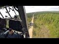 CRAZY Mi-8 "tree chopper" low-level flying from pilot's perspective!!! [AirClips]