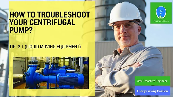 Centrifugal pumps troubleshooting map