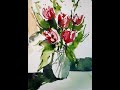 #08 Spontanes Aquarell: Florales, Landschaft & Reiseimpressionen -Teil 1 (Tulpen)
