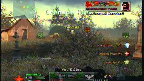 Modern Wafare 2 Throwing knife double kill?