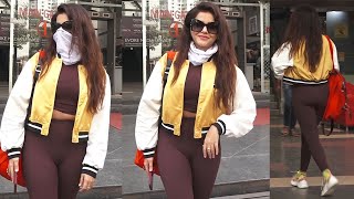 Uff Baapre ? Rubina Dilaik Looks Super Stunning In Tight Gym Outfit Snapped In City Today