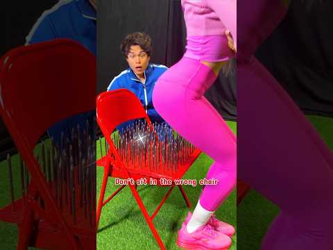 Don_t Sit In The Wrong Mystery Chair😱 #shorts