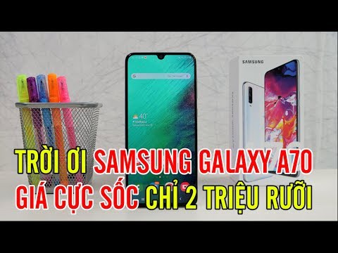 Video Tư vấn điện thoại: Galaxy A70 