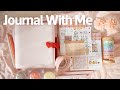 sub)정사각 다이어리 꾸미기 홈카페 테마☕🍰 Journal With Me Home Café Theme, Cozy Studio Vlog