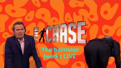 ITV The Chase The Barrister twerks on live Television!