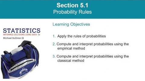 Statistics 5.1