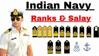 Indian Navy Officers Ranks & Salary🔥। How To Recognise Indian Navy Officers Ranks & Insignia 🔥।#navy