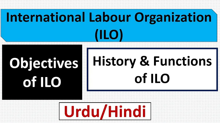 What is International Labour Organization(ILO)? History-Functions and Objectives of ILO - DayDayNews