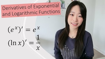 [吉娜] [Cal 1] Proofs and examples of derivatives of exponential and logarithmic functions