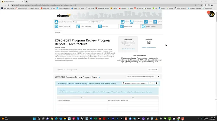 Program Review Tutorial