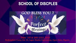 RCCG SCHOOL OF DISCIPLES CONVENTION 2021 - DAY 2 MORNING