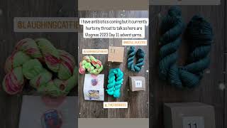 Vlogmas 2023 Day 11 advent yarns #knitting #Crochet #yarnadvent