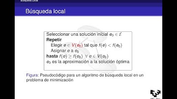 Introducción a la búsqueda local