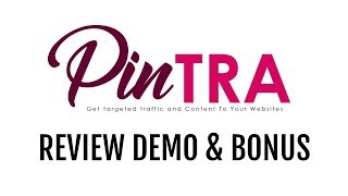 Pintra Review Demo Bonus - Pinterest Full Automation for WordPress Users