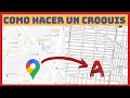 ✔ Como hacer un CROQUIS de GOOGLE MAPS a AUTOCAD 🌎