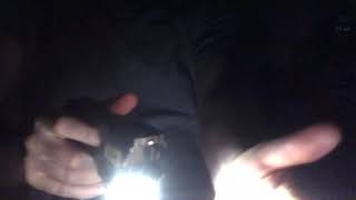 Taser X26 Night Time Spark Test!