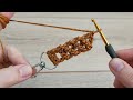 daha kolayı yok 👌👍 kolay ve gösterişli tığişi çanta sapı yapılışı 💕 crochet bag handle making