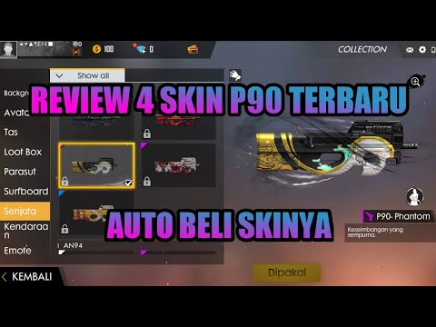 Review Skin Terbaru P90 Garena Free Fire Youtube