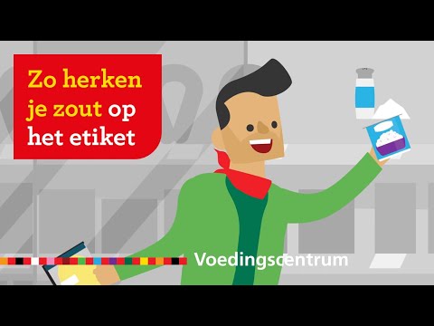 Etiketten vergelijken – zout