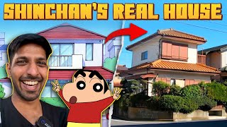 Visiting ShinChan's REAL HOUSE In Japan 😍🏠