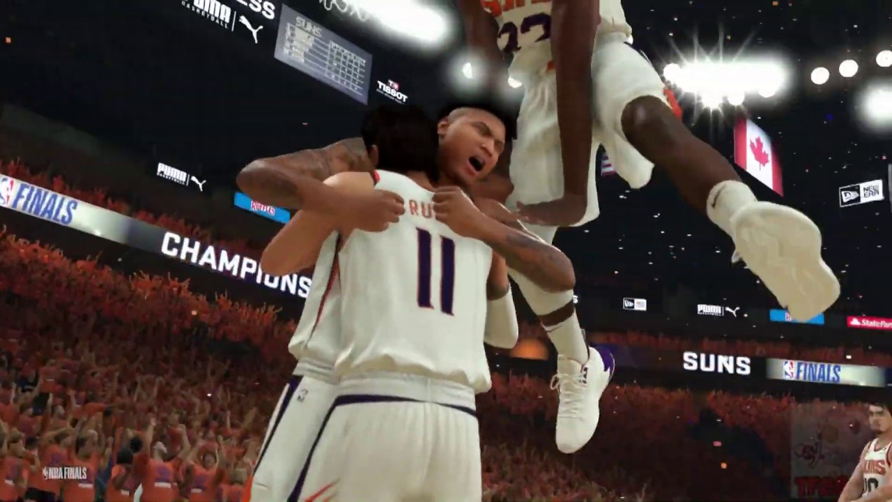 NBA 2K20 Phoenix Suns Championship Celebration YouTube