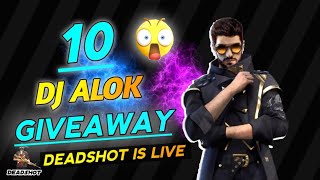 10  Aloks Giveaways DEADSHOT GAMING IS Live Telugu- DEADSHOT FF LIVE 678sbvdf7usd screenshot 5