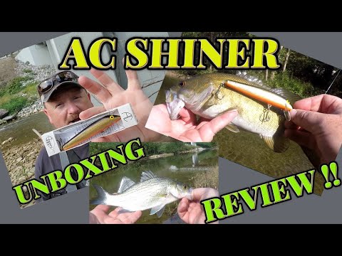 Unbox Tie on and Fish Jerkbait by AC Shiner Smallmouth Bass - YouTube Unbox Tie on and Fish Jerkbait by AC Shiner Smallmouth Bass - YouTube