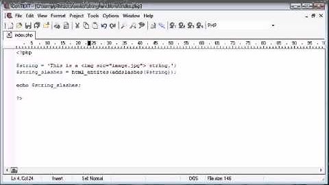 Beginner PHP Tutorial   37   String Functions Part 4