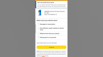 Amazon Non Returnable Item Refund Replacement process perfume deo soap Brief return steps process