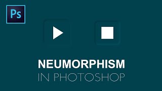 HOW TO CREATE AMAZING NEUMORPHISM DESIGN ELEMENT IN PHOTOSHOP | PHOTOSHOP TUTORIAL screenshot 1